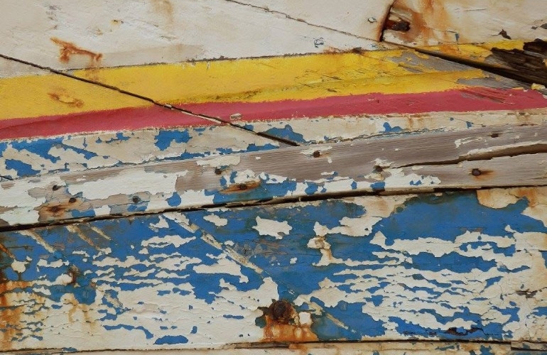 A wonderfully weathered surface
